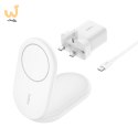 BELKIN ŁADOWARKA MAGSAFE QI2 15W BIAŁA ZASILACZ 20W