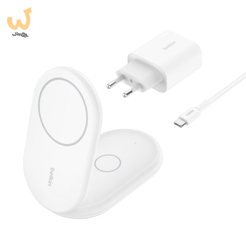 BELKIN ŁADOWARKA MAGSAFE SKŁADANA 2W1 QI2 ZASILACZ CZARNA BELKIN ŁADOWARKA MAGSAFE SKŁADANA 2W1 QI2 ZASILACZ CZARNA