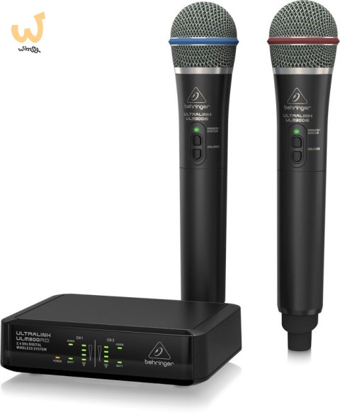 Behringer ULM302MIC - Mikrofon bezprzewodowy 2,4 GHz podwójny Behringer ULM302MIC - Mikrofon bezprzewodowy 2,4 GHz podwójny