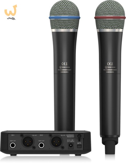 Behringer ULM302MIC - Mikrofon bezprzewodowy 2,4 GHz podwójny Behringer ULM302MIC - Mikrofon bezprzewodowy 2,4 GHz podwójny