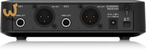 Behringer ULM302MIC - Mikrofon bezprzewodowy 2,4 GHz podwójny Behringer ULM302MIC - Mikrofon bezprzewodowy 2,4 GHz podwójny
