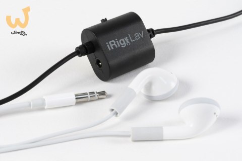 IK iRig Mic Lav - Mikrofon pojemnościowy IK iRig Mic Lav - Mikrofon pojemnościowy