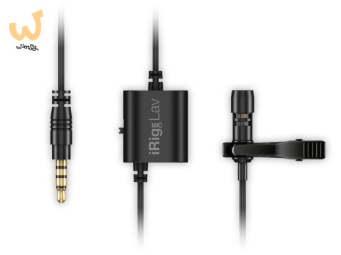 IK iRig Mic Lav - Mikrofon pojemnościowy IK iRig Mic Lav - Mikrofon pojemnościowy