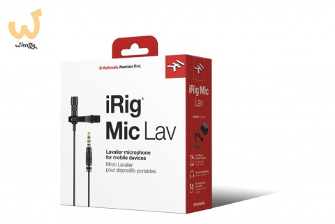 IK iRig Mic Lav - Mikrofon pojemnościowy IK iRig Mic Lav - Mikrofon pojemnościowy