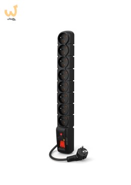Listwa przeciwprzepięciowa Acar S8 PRO (1,5m ; czarny)