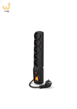 Listwa zasilająca Acar F5 (1,5m ; czarny)