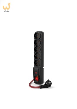 Listwa zasilająca Acar F5 Power 16A (1,5m ; czarny)