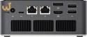 Mini PC Qoobe U155H Core Ultra 7 155H/32GB/SSD 1TB/Win 11 Pro czarny ( branded as Morefine)