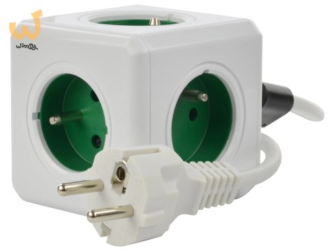 Przedłużacz allocacoc PowerCube Extended 2300GN/FREXPC (1,5m; kolor zielony) Przedłużacz allocacoc PowerCube Extended 2300GN/FREXPC (1,5m; kolor zielony)