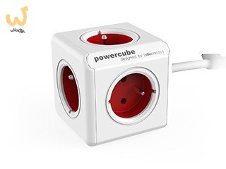 Przedłużacz allocacoc PowerCube Extended 2300RD/FREXPC (1,5m; kolor czerwony)