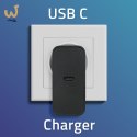 QOLTEC ŁADOWARKA SUPER QUICK PD | 1XUSB-C | 65W | 5-20V | 3-3.25A | CZARNA