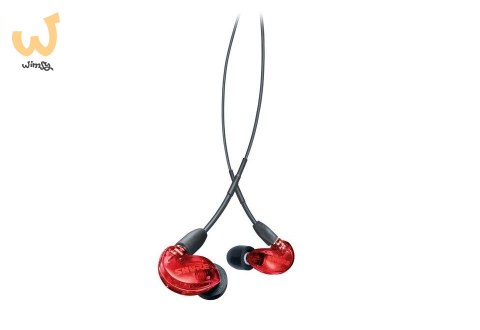 Shure SE215SPE-RD-EFS - Słuchawki douszne z pojedynczym przetwornikiem i kablem 3.5mm (czerwone) Shure SE215SPE-RD-EFS - Słuchawki douszne z pojedynczym przetwornikiem i kablem 3.5mm (czerwone)