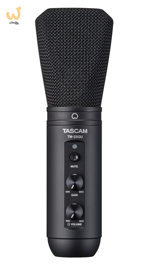 Tascam TM-250U - Mikrofon pojemnościowy do transmisji osobistych oraz komunikacji online