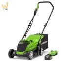 24V Kosiarka 33 cm GREENWORKS GD24LM33K4 - Zestaw ładowarka + akumulator 4Ah - 2516107UB
