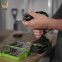 24V Wiertarko-wkrętarka GREENWORKS GD24DD60 - 3704107