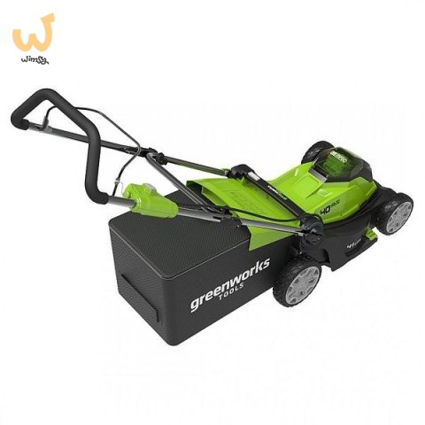40V Kosiarka 41cm GREENWORKS G40LM41K4 - Zestaw ładowarka + akumulator 4Ah - 2504707UB 40V Kosiarka 41cm GREENWORKS G40LM41K4 - Zestaw ładowarka + akumulator 4Ah - 2504707UB