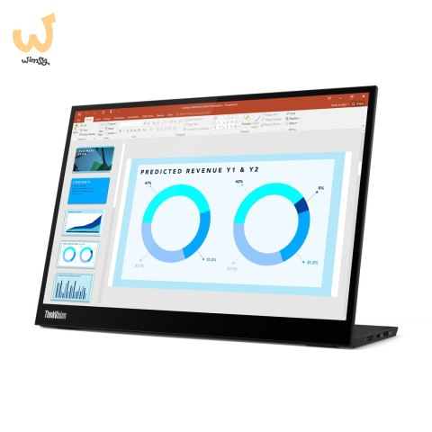 Lenovo ThinkVision M14d 14" QHD IPS 60Hz 300nits AG 2xUSB-C Raven Black Lenovo ThinkVision M14d 14" QHD IPS 60Hz 300nits AG 2xUSB-C Raven Black