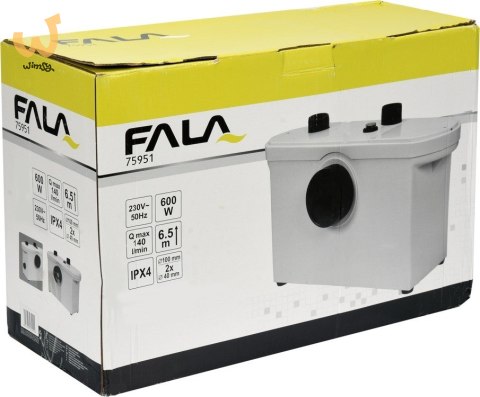 POMPA WC 600W Z ROZDRABNIACZEM POMPA WC 600W Z ROZDRABNIACZEM
