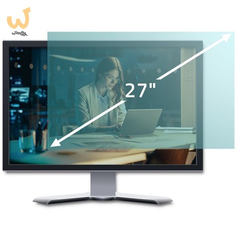 QOLTEC FLITR ŚWIATŁA NIEBIESKIEGO 27" | 16:9 | OCHRONA WZROKU | ANTI GLARE | MATOWY QOLTEC FLITR ŚWIATŁA NIEBIESKIEGO 27" | 16:9 | OCHRONA WZROKU | ANTI GLARE | MATOWY