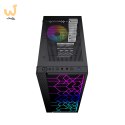 GEMBIRD OBUDOWA FORNAX 2500 MIDI-TOWER (1X USB 3.0, 2X USB 2.0, HD AUDIO, SZKLANY PANEL BOCZNY) CZARNA