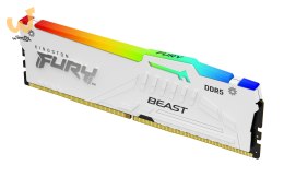 KINGSTON DDR5 32GB 6000MT/s CL30 DIMM FURY Beast White RGB XMP