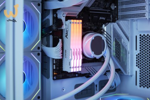 KINGSTON DDR5 32GB 6000MT/s CL30 DIMM FURY Beast White RGB XMP KINGSTON DDR5 32GB 6000MT/s CL30 DIMM FURY Beast White RGB XMP