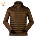 Kurtka hybrydowa męska Berghaus Vaskye Hooded Hybrid Jacket roz. L brązowa