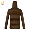 Kurtka hybrydowa męska Berghaus Vaskye Hooded Hybrid Jacket roz. L brązowa
