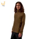 Kurtka hybrydowa męska Berghaus Vaskye Hooded Hybrid Jacket roz. L brązowa