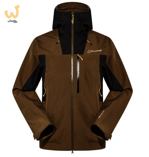 Kurtka hybrydowa męska Berghaus Vaskye Hooded Hybrid Jacket roz. M brązowa Kurtka hybrydowa męska Berghaus Vaskye Hooded Hybrid Jacket roz. M brązowa