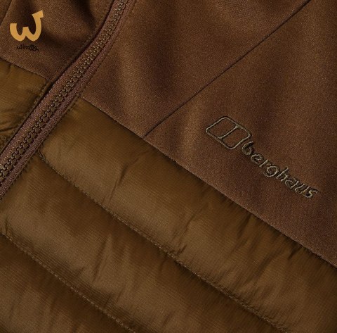 Kurtka hybrydowa męska Berghaus Vaskye Hooded Hybrid Jacket roz. M brązowa Kurtka hybrydowa męska Berghaus Vaskye Hooded Hybrid Jacket roz. M brązowa