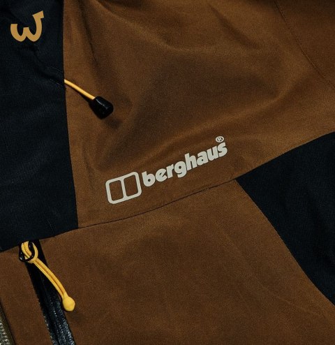 Kurtka hybrydowa męska Berghaus Vaskye Hooded Hybrid Jacket roz. M brązowa Kurtka hybrydowa męska Berghaus Vaskye Hooded Hybrid Jacket roz. M brązowa