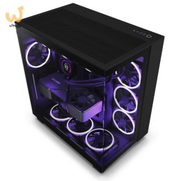 NZXT OBUDOWA H9 FLOW MIDI TOWER Z OKNEM CZARNA CM-H91FB-01