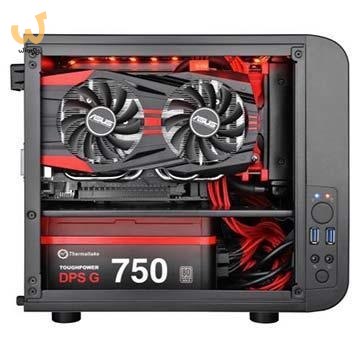 Obudowa Thermaltake Core V1 CA-1B8-00S1WN-00 (Mini ITX; kolor czarny) Obudowa Thermaltake Core V1 CA-1B8-00S1WN-00 (Mini ITX; kolor czarny)