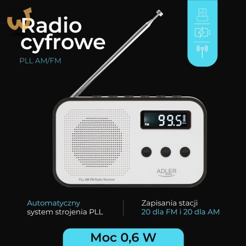 Radio ADLER AD 1907 Radio ADLER AD 1907