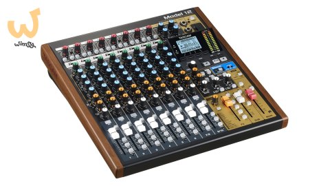 Tascam Model 12 - 10-kanałowy mikser z 12-ścieżkowym rejestratorem Tascam Model 12 - 10-kanałowy mikser z 12-ścieżkowym rejestratorem