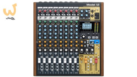 Tascam Model 12 - 10-kanałowy mikser z 12-ścieżkowym rejestratorem Tascam Model 12 - 10-kanałowy mikser z 12-ścieżkowym rejestratorem
