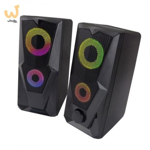 ESPERANZA GŁOŚNIKI 2.0 USB LED RAINBOW BAILA EGS103 ESPERANZA GŁOŚNIKI 2.0 USB LED RAINBOW BAILA EGS103