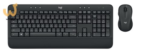 Logitech MK545 ADVANCED Wireless Keyboard and Mouse Combo klawiatura Dołączona myszka Uniwersalne USB QWERTZ Niemiecki Czarny