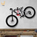 MACLEAN ROWEROWY UCHWYT ŚCIENNY POZIOMY, STAL, MAX. OBCIĄŻENIE 30KG MC-484
