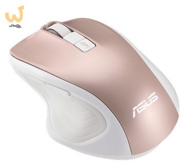 Mysz Asus Silent Wireless Mouse Rose Gold MW202 bezprzewodowa różowo-złota