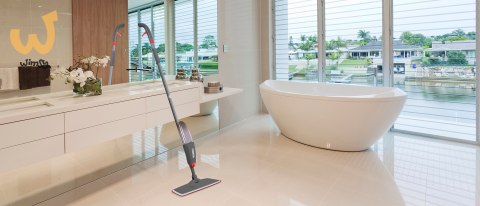 PROMIS MOP ZE SPRYSKIWACZEM, SZARO-CZERWONY MS100G PROMIS MOP ZE SPRYSKIWACZEM, SZARO-CZERWONY MS100G