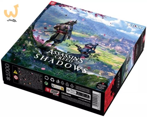 Puzzle Good Loot Gaming Puzzle: Assassin's Creed Shadows Vista of Japan 1000 elementów Puzzle Good Loot Gaming Puzzle: Assassin's Creed Shadows Vista of Japan 1000 elementów