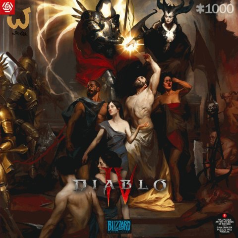 Puzzle Good Loot Gaming Puzzle: Diablo IV Birth of Nephalem 1000 elementów Puzzle Good Loot Gaming Puzzle: Diablo IV Birth of Nephalem 1000 elementów