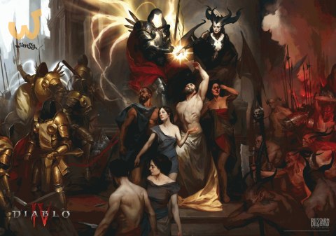 Puzzle Good Loot Gaming Puzzle: Diablo IV Birth of Nephalem 1000 elementów Puzzle Good Loot Gaming Puzzle: Diablo IV Birth of Nephalem 1000 elementów