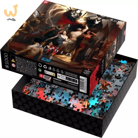 Puzzle Good Loot Gaming Puzzle: Diablo IV Birth of Nephalem 1000 elementów Puzzle Good Loot Gaming Puzzle: Diablo IV Birth of Nephalem 1000 elementów