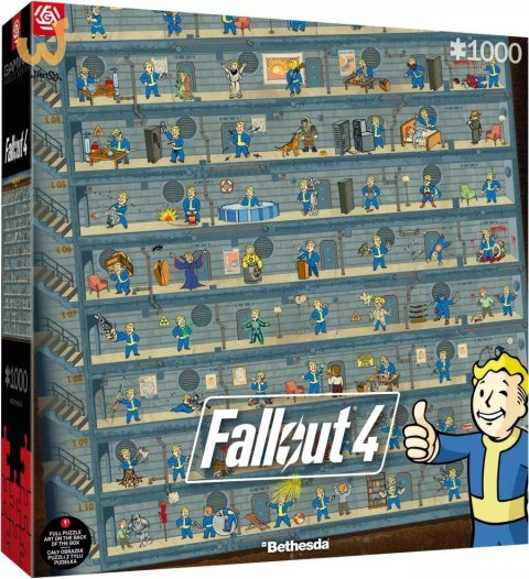 Puzzle Good Loot Gaming Puzzle: Fallout 4 Perk Poster 1000 elementów Puzzle Good Loot Gaming Puzzle: Fallout 4 Perk Poster 1000 elementów