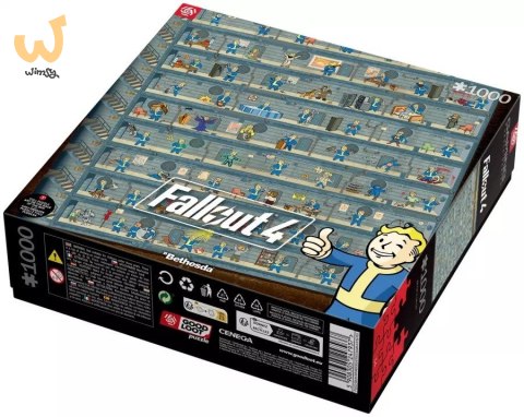 Puzzle Good Loot Gaming Puzzle: Fallout 4 Perk Poster 1000 elementów Puzzle Good Loot Gaming Puzzle: Fallout 4 Perk Poster 1000 elementów