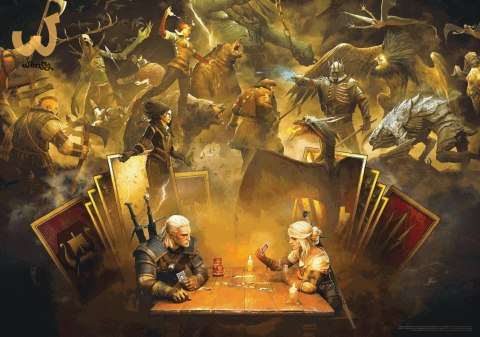 Puzzle Good Loot Gaming Puzzle: The Witcher (Wiedźmin) Playing Gwent 1000 elementów Puzzle Good Loot Gaming Puzzle: The Witcher (Wiedźmin) Playing Gwent 1000 elementów