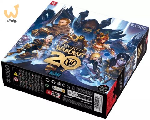 Puzzle Good Loot Gaming Puzzle: World of Warcraft 20th Anniversary 1000 elementów Puzzle Good Loot Gaming Puzzle: World of Warcraft 20th Anniversary 1000 elementów